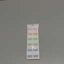 240 Pcs Sticky Index Tabs, Colored Book Sticky Tabs for Notebooks, Repositionable Page Tabs for Notebooks File Classification,12 Colors (1 Inch) (Morandi)