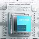 OBSBOT Meet 2-4K Webcam for PC with 1/2" Sensor, AI Framing & Autofocus, Beauty Mode, Lightweight, Gesture Control, HDR, Dual Microphone, 60 FPS, Web Cam for Streaming, Meeting, Gaming. (Space Grey)