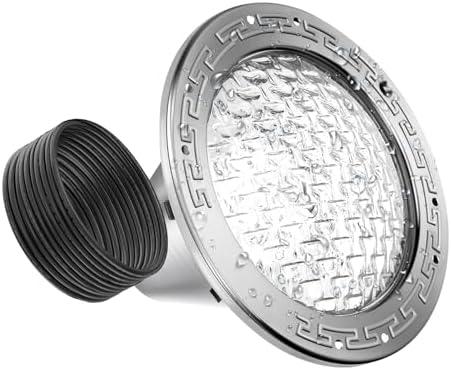 50FT AC120V LED Pool Lights, 10 Inch 35W Pure White Pool Light, Only for Replacement of 10 Inch Underground Pool Niches, Input Voltage AC 120V