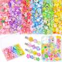 150PCS Slime Charms Jelly Cute Flatback Resin Charms for Slime, Random Kawaii Decoden Charm for Embellishments Phone Junk Case Charm Bulk, Scrapbooking Crafting & DIY Decor(6 Color Series)