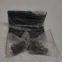 4 Pack Raised Garden Bed Corner Brackets, 3"x 3" x 6" Metal Corner Brackets for 9"-12" Garden Bed with Screws for Wood Frame, Flower or Vegetable Garden