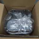 KEENSTAR Electric Citrus Juicer, Dual-Head Orange Juicer Squeezer, Portable Juicer with Cleaning Brush for Lemon, Grapefruit, High Juice Yield, Easy to Clean, One Touch Operation