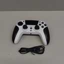 LED Wireless Controller for PS5,with PS5 Pro/PC/iOS/Android/MAC/Steam Deck, Hall-effect joysticks/ Programmable/Dual Vibration/ Turbo & Macro /8 Color RGB Lighting/1000mAh Battery,3.5mm Audio Jack/6-Axis Motion Contro Gamepad