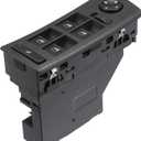 ACROPIX Front Left Driver Side Master Power Window Switch Fit for BMW X5 E53 3.0i 4.4i 2001-2006 No.61316962505/61316916599 - Pack of 1 Black