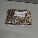 Leopard Cheetah Skirt with Shorts, Sexy Night Club High Waist Elastic Leopard Print Bodycon Mini Skirts for Women M