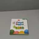 LiKee Fidget Popper Sensory Baby Toys for 10+ Months, Christmas Stocking Stuffers Push and Popping Busy Board, Montessori Toys for 1+ Years Old, Airplane Car Travel Toy for Toddlers 1-3 Stress Relief