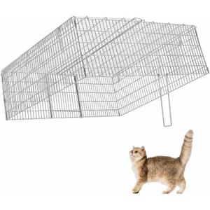 36" x 36" x 14" Heavy Duty Folding Live Animal Cage Trap