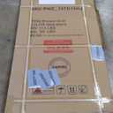 56-60" W x 72" H Semi-Frameless Bypass Sliding Shower Door, Easy-to-Clean Treated Clear Tempered Glass, Matte Black