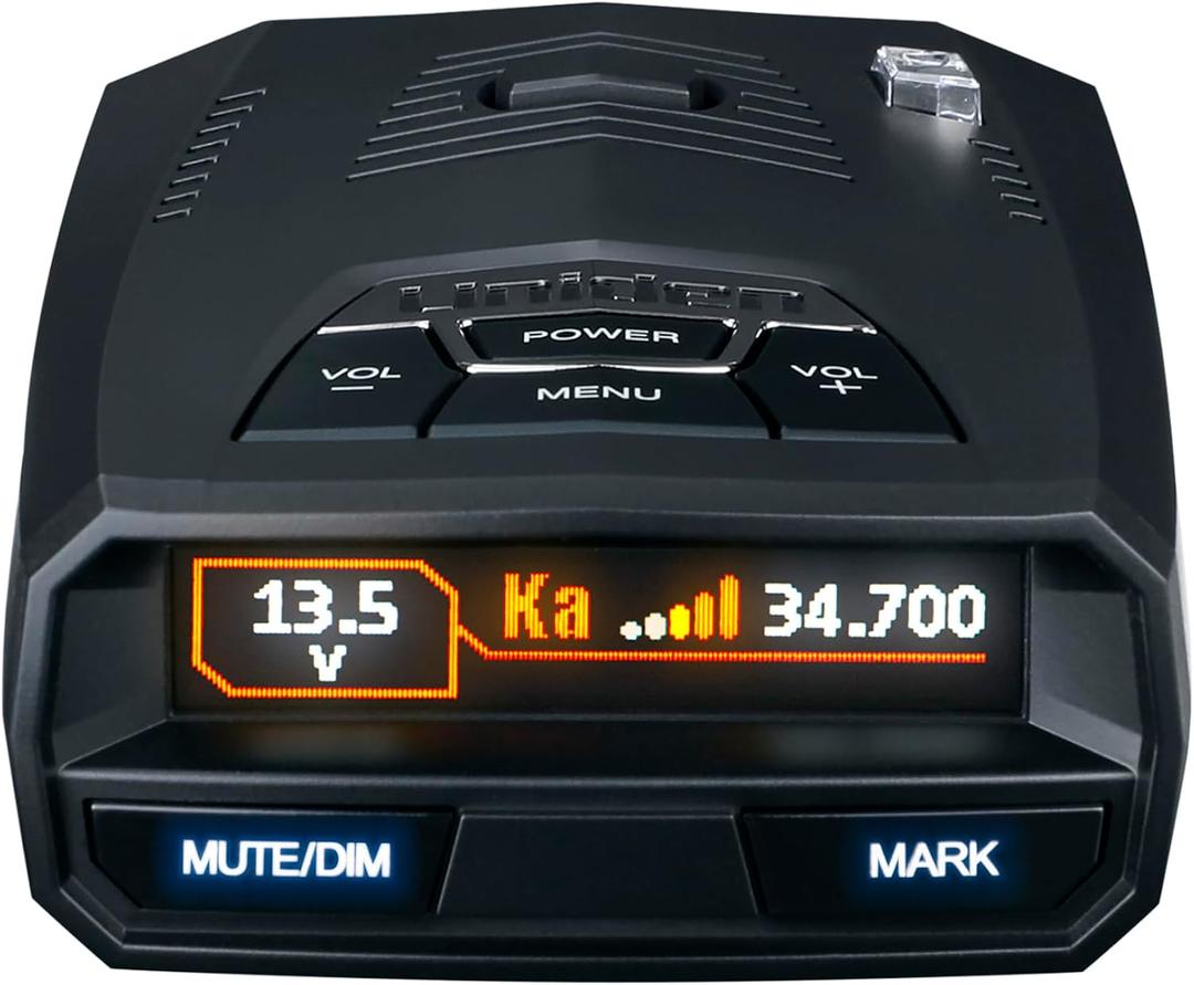 Uniden R4W (new Model) Extreme Long-Range Laser/Radar Detector, Record Shattering Performance, 360 Awareness, Built-in GPS, Wi-Fi, Bluetooth, Voice Alerts, Red Light & Speed Cameras, R/TACH App