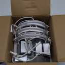 Ensenior 6 Pack 6 Inch LED Recessed Light, Dimmable, 2700K-5000K 5CCT, 1200LM High Brightness, 12W 120V, Damp Rated, ERL-12X-ETL, Ultra-Thin Canless Wafer Ceiling Light - ETL & FCC & IC (5000k/4000k/3500k/3000k/2700k - 5cct White)