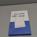 EasyHome Light Therapy Sun Lamp 10000 Lux LED Energy with 10 Adjustable Brightness Dual Color Temperature Adjustment White Warm Light 4 Timer and Memory Function