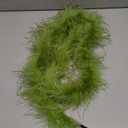 Soarer Green Ostrich Feather Boa - 2Yards 1Ply Long Boas for Party,Home Decor,DIY Craft Sewing(Lime Green)