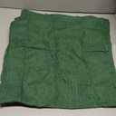 Softalker Green Spring Chenille Pillow Covers, 18x18 Inch Set of 2, Farmhouse Boho Cushion Covers Soft for Sofa Bed Couch, Valentine Easter Decorative Pillow Cases for Living Room, Home Decor Gift