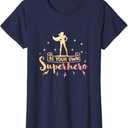 Be Your Own Superhero Womens Inspirational Quote T-Shirt XL