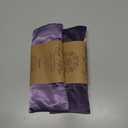 Weighted Eye Mask for Sleep, Yoga, Meditation, Lavender Eye Pillow Heated for Headache, Sinus, Dry Eyes Relief, Moist Heat Mask Purple Relaxation Gifts for Women (Purple&Lilac)