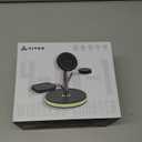 3 in 1 Charging Station for Apple Devices, Fast Charging Magsafe Charger Stand with LED Light and 20W PD Adapter, Wireless Nightstand Charger for iPhone17/16/15/14/13/12 Series,AirPods,iWatch and More