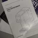 Coffee Maker Hot & Iced With Bold Setting,Single Serve Coffee Maker For K Cup And Grounds, 52 Oz Removable Water Tank,6-14 Oz Brew Sizes,One Cup Kcup Coffee Machine With Reusable Filter,(Black)