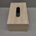 Sumnacon Rectangular Tissue Box Cover Natural Travertine Tissue Cover with Pads,Heavy Duty Stone Tissue Box Holder,Gorgeous Tissue Holder for Toilet Bathroom Kitchen Living Room Table,Light Beige