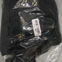 ABOCIW Womens Zip Front Tennis Dress High Neck Sleeveless Workout Golf Dresses Build in Shorts with Pockets (8-10, Black)