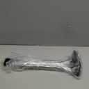 12 Pack - 11 inch Black Hidden L Shelf Bracket (1/5 Inch Thicked) Iron Floating Shelf Brackets Rustic Industrial Metal Brackets for Shelf Support