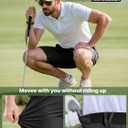 FREE SOLDIER Men's Golf Shorts Lightweight Stretch Quick Dry Casual Dress Shorts for Work and Travel with 5 Pockets