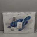 Blue Happy Turtle Bubbles Wall Plaque Art,"18x12"