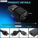 Slim 65W USB C Laptop Charger Compatible with Lenovo ThinkPad T480s T580s T490 E480 E580 X1Carbon X13 Chromebook 2nd Gen Yoga Slim Type C Fast Charging Computer Power Cord