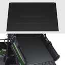 A & UTV PRO Cargo Bed Mats Liner for Kawasaki Mule PRO-FX/FXR/FXT 2015-2023, Rubber Rear Back Cargo Liner All Weather TPE Protection for Mule PRO-FXR 1000 LE 2024 Accessories, 1PC