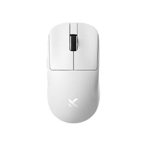 MCHOSE L7 Ultra Plus Wireless Gaming Mouse, PAW3950 42K Sensor, 500mAh, Wireless/Wired Dual 8K Polling, 46g Ultra-Light Weight, 2.4GHz RF/BT/Wired Tri-Mode Connection - White