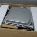 Gourmia Air Fryer Toaster Combo - 6-in-1 Multi-function Countertop Oven Adjustable Temperature & Timer, Fry Basket, Baking Pan, Oven Rack & Pullout Crumb Tray, Stainless Steel