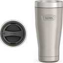 THERMOS ICON SERIES, Stainless Steel Tumbler, Matte Stainless Steel, 16 oz