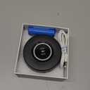 Smart Security Camera - 1080P Indoor Cameras for Home Security - Pet/Dog Camera with Motion Tracking - 15W Fast Phone Charger - Digital Clock (Classic Black)