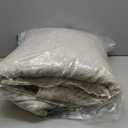 HORIMOTE HOME Stone-Washed Cotton Quilt King Size, Beige Jacquard Embossed Quilt Shabby Vintage Farmhouse Bedspread Coverlet with Crochet Edge, Soft Lightweight Bedding Set for All Season, 3 Pieces