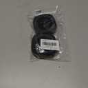 INF Replacement Earpads Cushions Compatible with Marshall Major IV On-Ear Headphone, 1 Pair Protein Leather Ear Pads with Soft Memory Foam, Noise Isolating Earpads(Black)