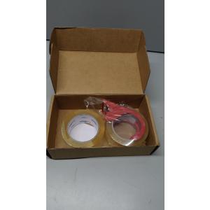 Heavy Duty Packing Tape for Moving Boxes  1.88" x 360Yds (6 Rolls) Clear Moving Tape for Boxes, Secure Sealing for Cardboard, Bubble Wrap, Shipping Supplies (2, Plastic Dispenser)