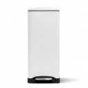 Home Zone Living 13 Gallon Kitchen Trash Can with Dual Compartments