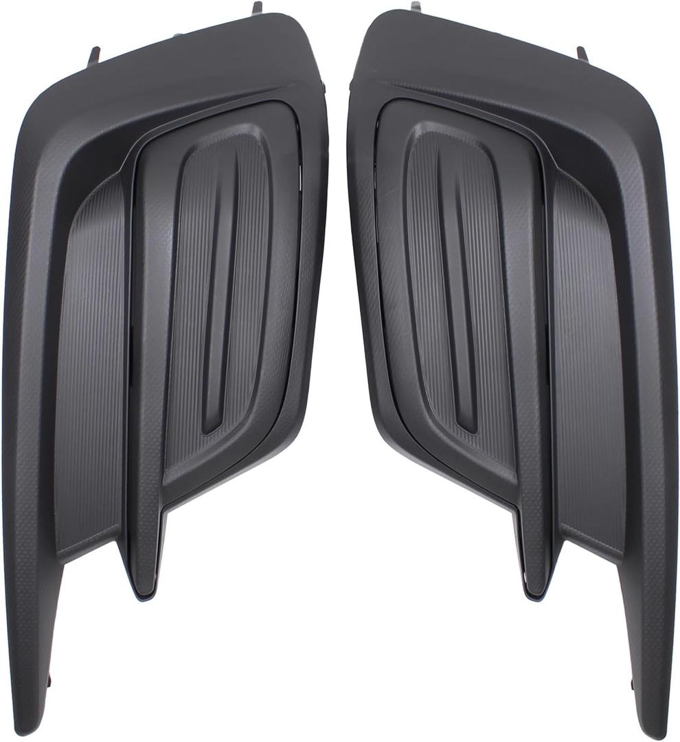 ApplianPar Front Driver and Passenger Side Bumper Fog Light Cover Bezel for Subaru Legacy 2018-2019 Left Right Pair