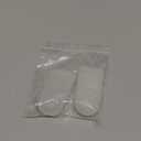 Welnove Gel Toe Cap and Protector - Silicone Toe Covers - Toe Cushions for Pain Relief, Missing or Ingrown Toenails, Corns, Calluses, Blisters - Infused Aloe Vera Extract (4 Large + 8 Medium, Clear) (Multi-Size)