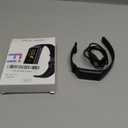 Fitness Tracker with Heart Rate/Blood Oxygen/Sleep Monitor, 20+ Sports Modes Smart Watches for Women/Men, Activity & Step Tracker Smart Watch for Android/iOS Phones (Black)