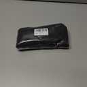 Makeup Bag, Wide-open Cosmetic Bag, Toiletry Bag for Women, Travel Essentials Organizer, Compact Lightweight for Daily Use (Black)