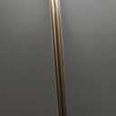 Ivilon Drapery Window Curtain Rod - End Cap Style Design 1 Inch Pole. 72 to 144 Inch Color Warm Gold