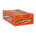REESE'S NUTRAGEOUS Chocolate, Peanut Butter, Caramel and Peanut Candy Bars, 1.66 oz (18 Count) (EXP 11/01/26)