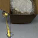 WHJY Ceramic Sugar Bowl with Lid and Spoon, Simple White Clear Porcelain Salt Bowl Salt Container, Modern Spice Box Seasoning Jar for Home and Kitchen Coffee Bar - White