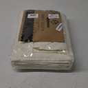 BRILLMAX 6 Pack Ivory Round Tablecloths 90 Inch - Circle Bulk Linen Polyester Fabric Washable Table Cloth Cover for Wedding Reception Banquet Birthday Party Buffet Restaurant