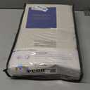 100% Blackout Shield Linen Blackout Curtains for Bedroom 84 Inches Long, Back Tab/Rod Pocket Living Room Drapes, Thermal Insulated Blackout Curtains 2 Panels Set, 50" W x 84" L, Cream