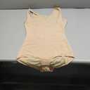 BRABIC Mesh Shapewear Bodysuit Tummy Control for Women Plus Size Faja Body Shaper Bodysuit Butt Lifter (Large, Beige)