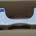 Squatty Potty Simple Curve Bathroom Toilet Stool 7" White
