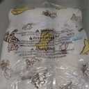 Disney Classic Pooh Hunny Fun with Piglet and Tigger White and Taupe Super Soft Baby Blanket