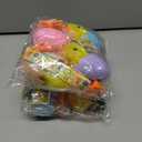 2 x 4 Pcs Wind-Up Jumping Chicks & Hopping Bunnies Toys with Wings for Kids  Easter Egg & Goody Bag Fillers, Toddler Party Favors, and Gifts (Medium)