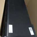 Winco Slender Trash Can, 23-Gallon, Black